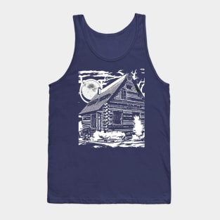 Cabin in the woods Tank Top